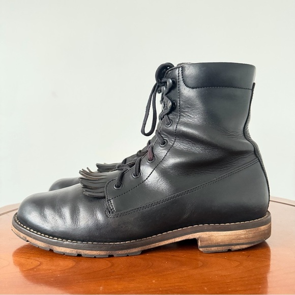 Merrell Wayfarer Black Leather Kiltie Boots | US 8 - Picture 3 of 8